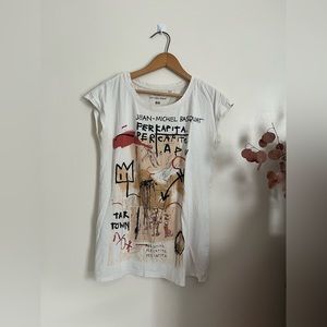 Uniqlo - size small Basquiat graphic tee